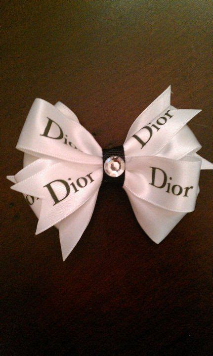 dior hair tie|dior hair ribbon.